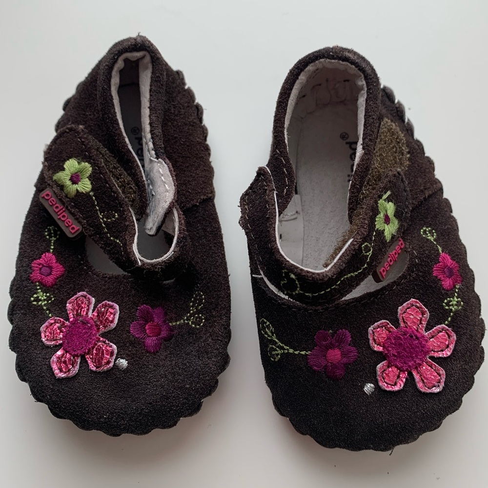 Pedí ped like new first walker shoe